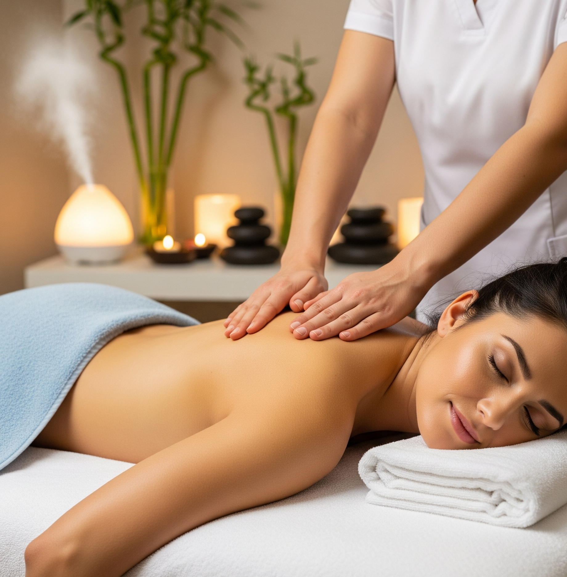 Quiromasaje: Libera tu cuerpo Tu día a día te pasa factura en forma de rigidez cervical, dolor de espalda o tensión acumulada. Nuestros masajes manuales y técnicas específicas están diseñados para aliviar tus molestias, reducir el estrés y devolverle a tu cuerpo la ligereza que necesita.